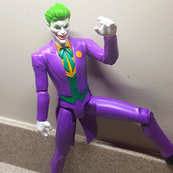 NWOT 12 inch Spinmaster Joker & Talon posable action figures Batman series - Picture 3 of 6